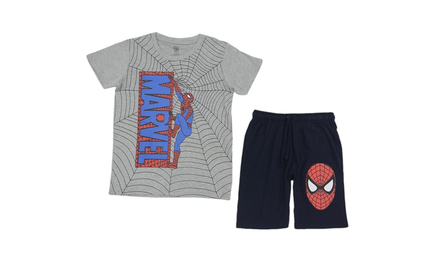 Image 4: Marvel Spiderman T-Shirt and  Short Set