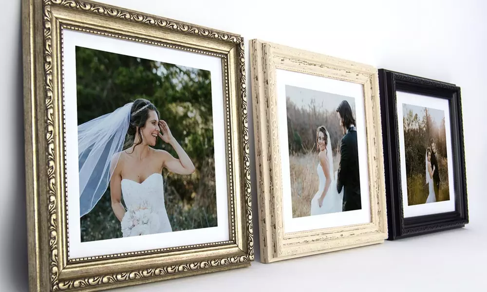 10"x10" or 15"x15" Custom Framed Photo Print (Up to 96% Off)  - Primary Image