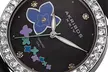 Akribos XXIV Women's Quartz Watch with Mother of Pearl Dial and Ceramic Bangle - Second Medium