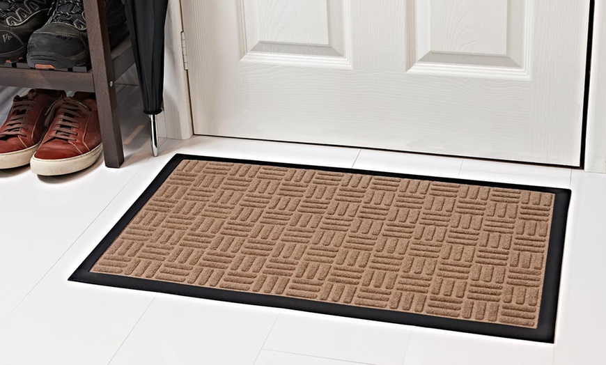 Image 3: Rubber Back Door Entrance Mat