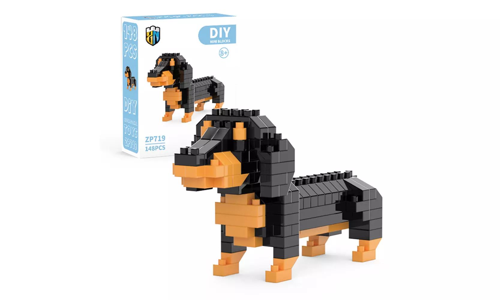 Mini Animals Building Block Kit