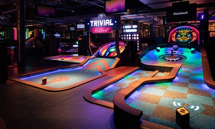 One Game of Mini Golf for Two People — Valid Monday-Friday (Sales Tax Included) - Puttshack - Dallas (Addison)