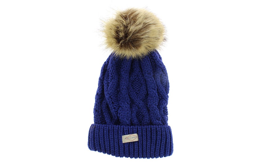 Image 9: Bonnet Lee Cooper avec pompon