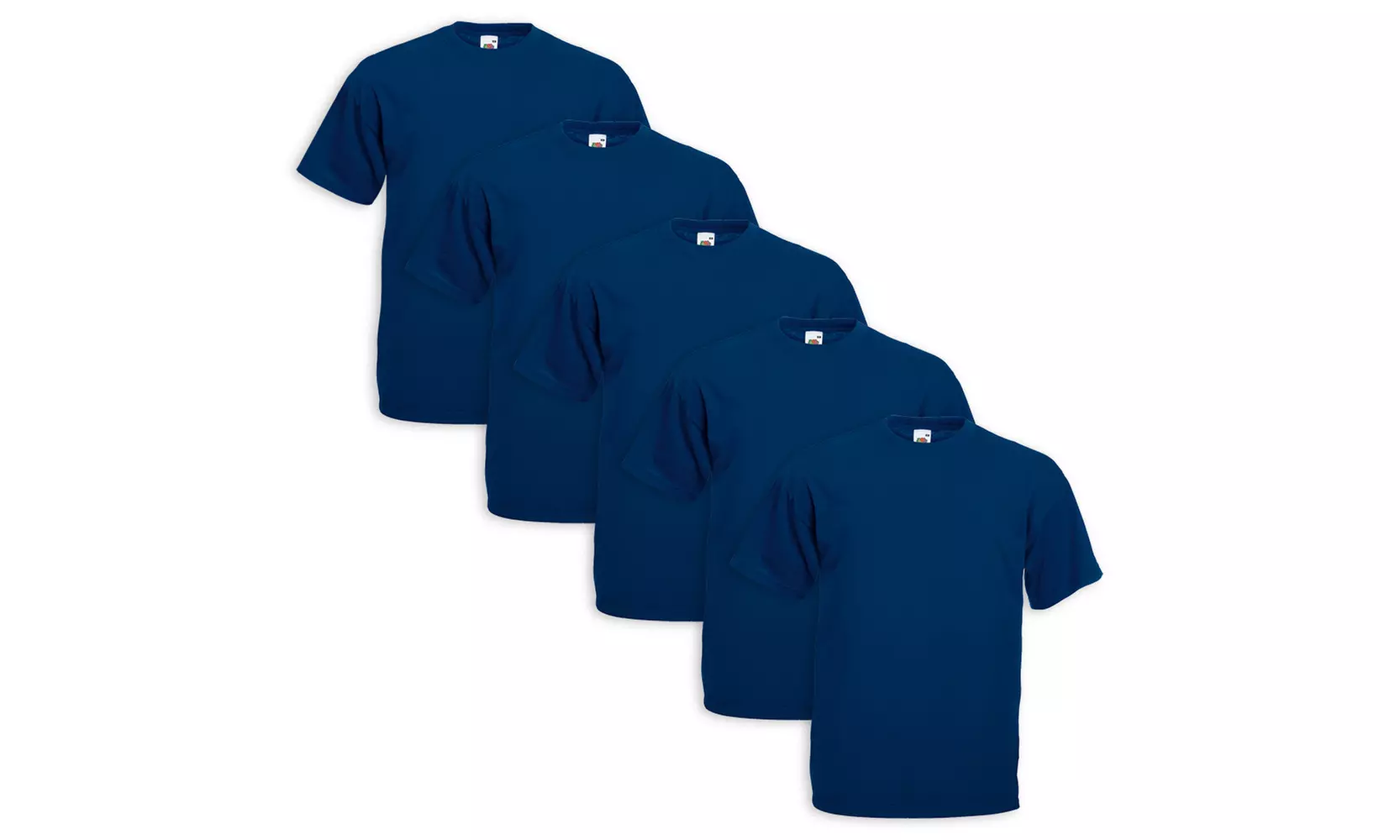 Set 5 T-shirt Fruit of The Loom