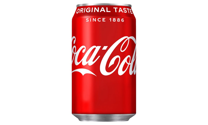 Image 2: 24 Cans of Coca-Cola Original, Zero Sugar or Diet 330ml