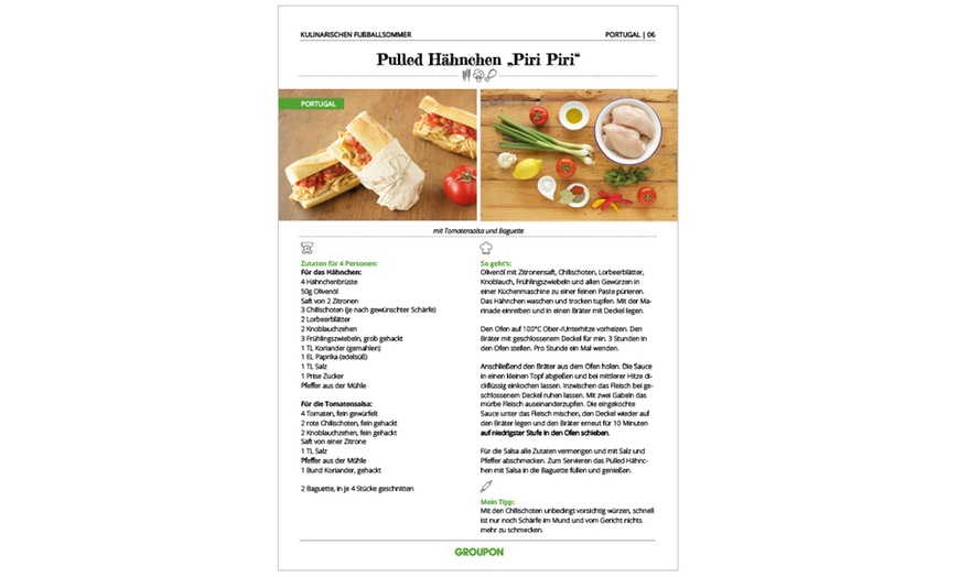 Image 3: 8 Fußball-EM-Rezepte zum Download