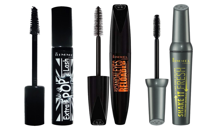 Image 1: Three Rimmel Mascaras