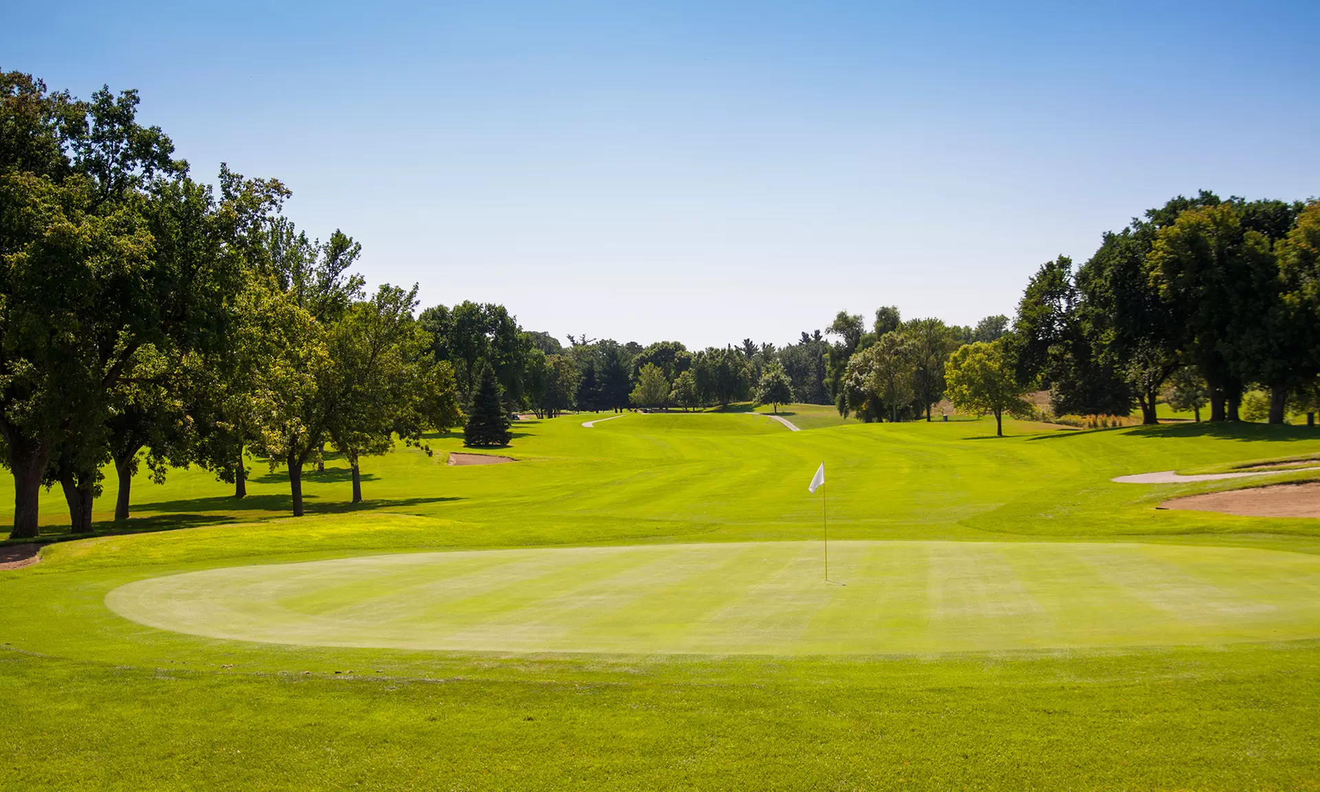 Nine-Hole Round of Golf for Two People at Dwan Golf Club (Up to 48% Off). Two Options Available.  - Primary Image