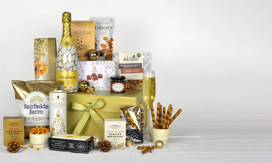 Image 3: Premium Christmas Gift Box with Wine, Cava or Prosecco 