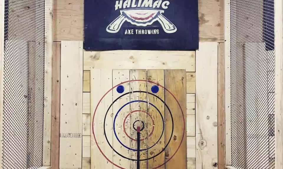 One Hour of Axe Throwing for Two or Four People at Hali Mac Axe Throwing (Up to 57% Off) - Primary Image