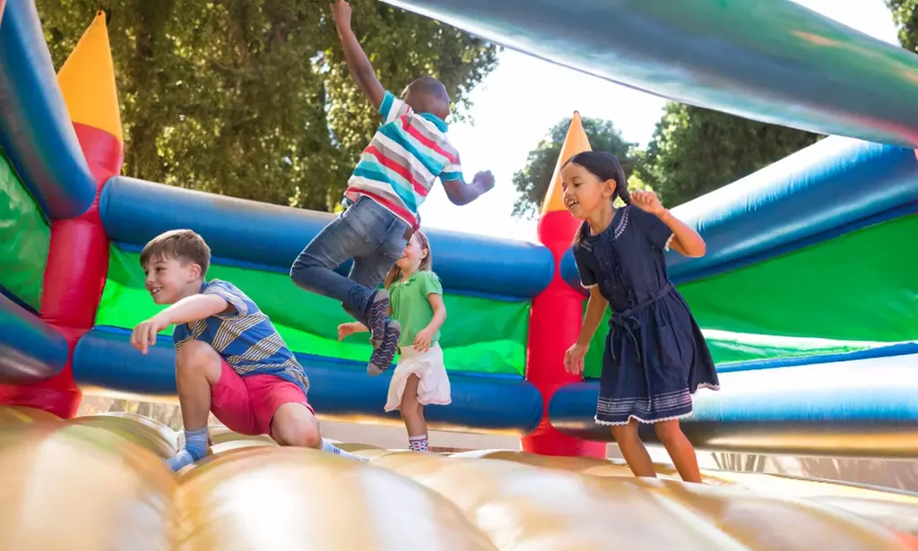 Up to 40% Off for One Child Ticket to Inflatable Winter Wonderland at  Bounce Playground - Primary Image