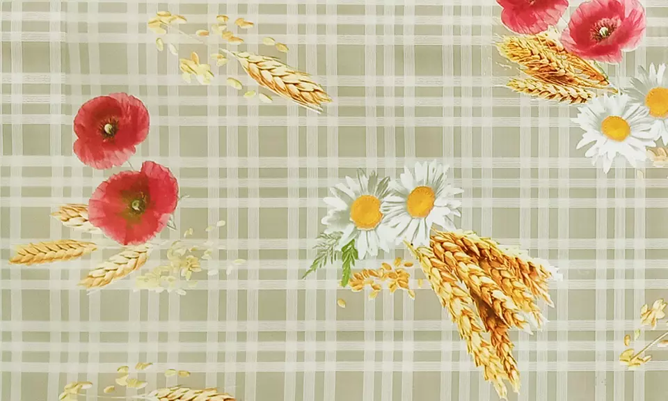 Nappe en toile cirée PVC résistante aux taches