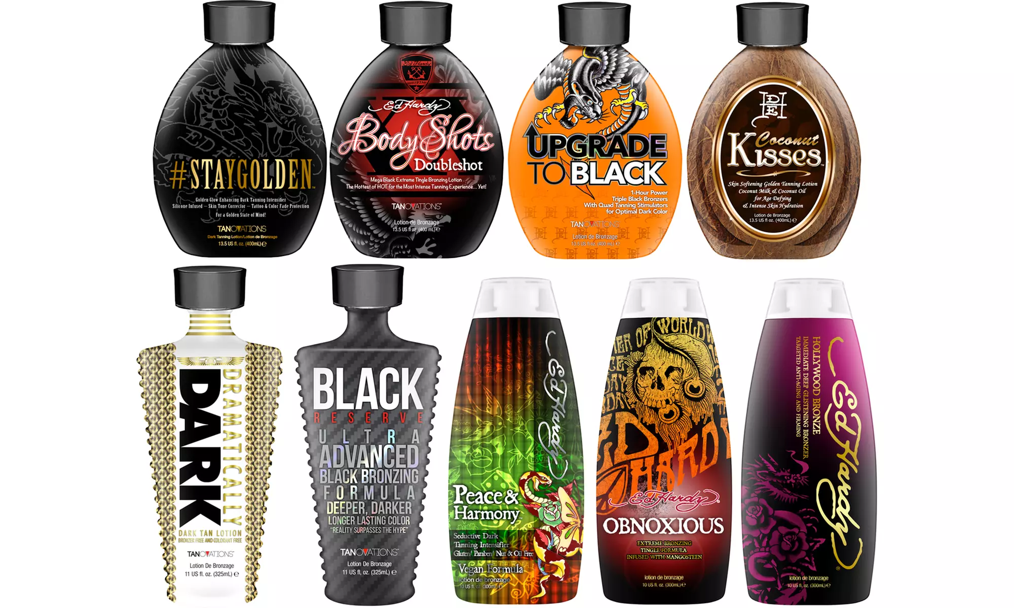 Ed Hardy Tanning Lotion Collection (1- or 2-Pack). Multiple Options. - Primary Image