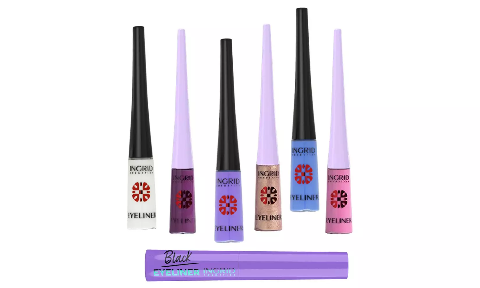 Set da 2, 3 o 7 colori di matita per occhi I Eyeliner Ingrid