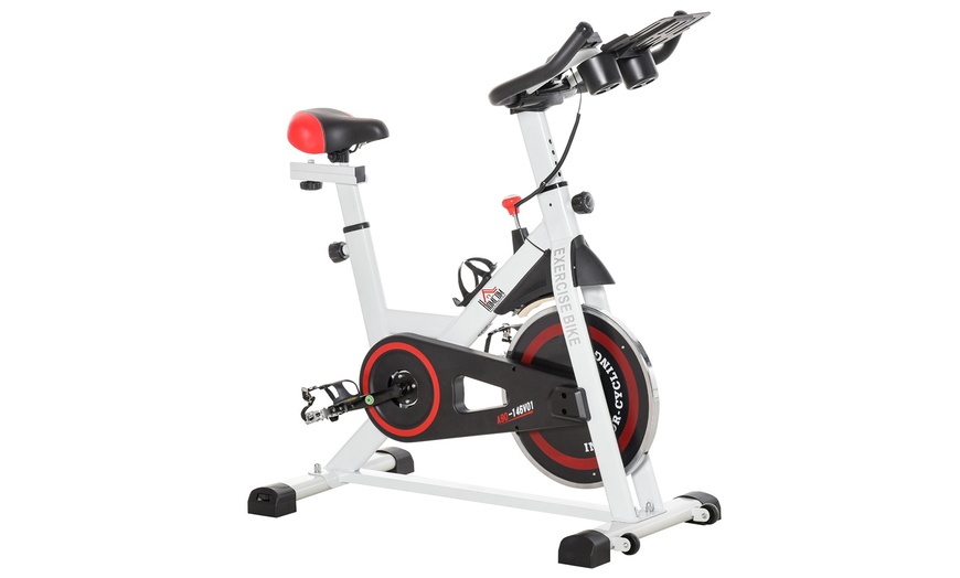 Image 13: Homcom Exercise Bikes