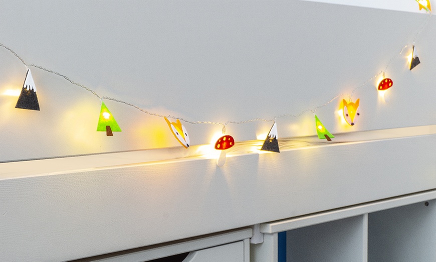 Image 1: 16 LED Kids String Lights