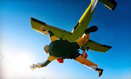 Tandem Skydiving with a T-Shirt for One or Two at Skydive Coastal California (Up to 51% Off) - Primary Image