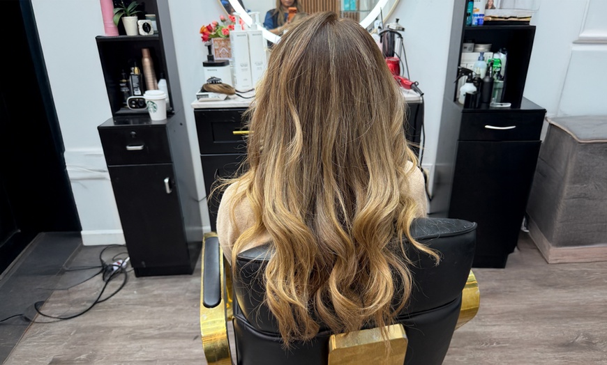 Image 12: Women's Shampoo, Blow-Dry & Style with Color or Highlight Options