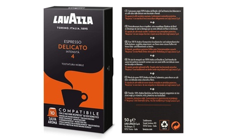 Fino a 400 capsule di caffè Lavazza Nespresso® Delicato