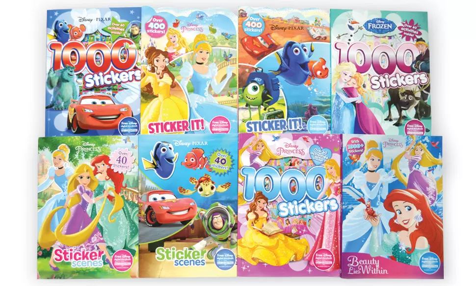 Disney Sticker Activity Book Set (8-Book Set) - Primary Image