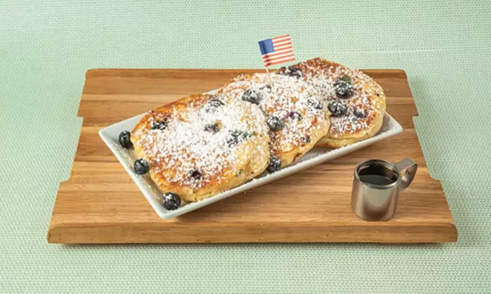 Hausgemachte American Style Pancakes für bis zu 4 Personen