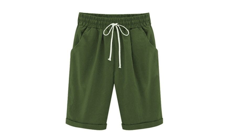 Image 3: Linen Short Pants