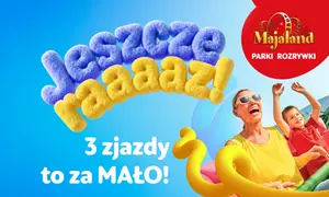 Majaland Gdańsk, Warszawa i Kownaty: całodzienny bilet dla 1 osoby