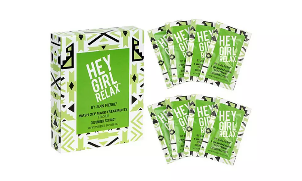 Jean Pierre Hey Girl Relax Wash Off Mask Treatments (8-Count) - Second Medium