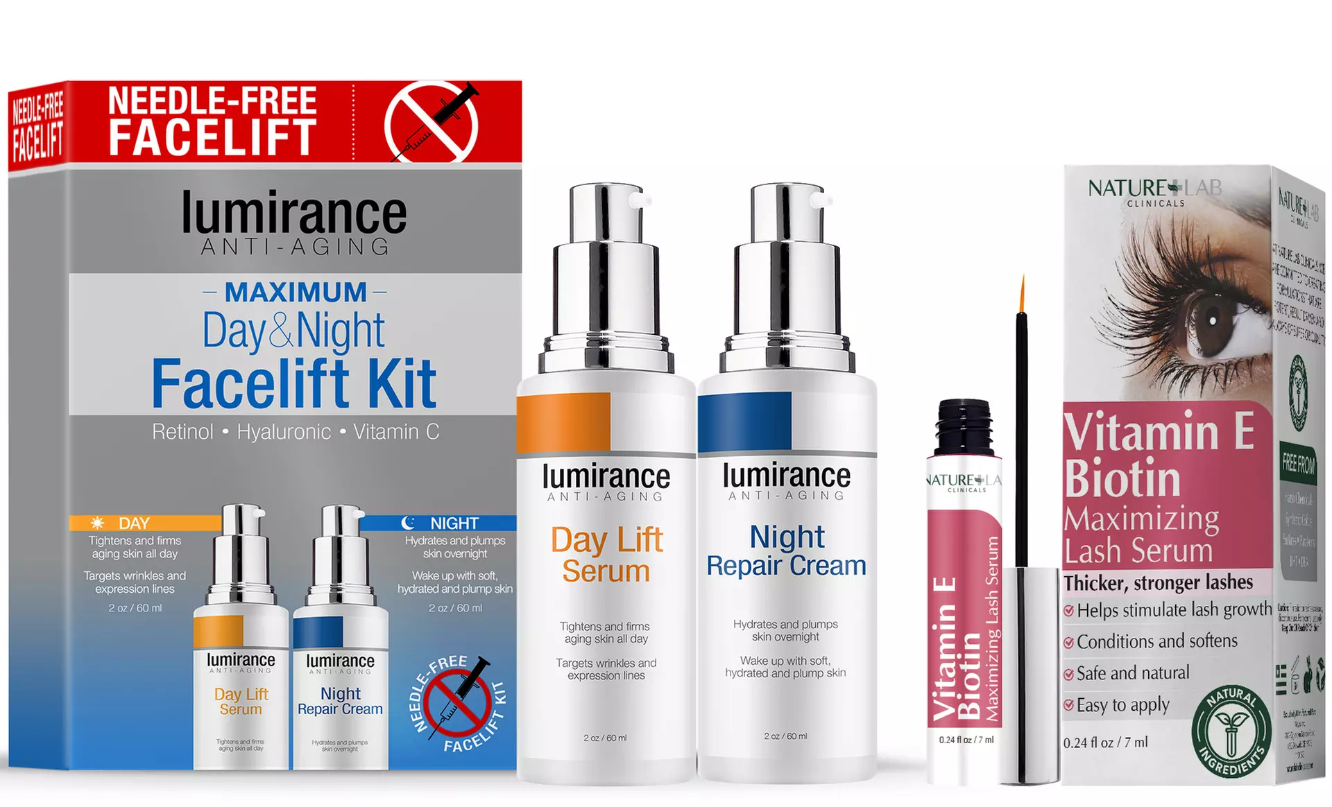 Lumirance Needle Free Facelift Kit - Second Medium