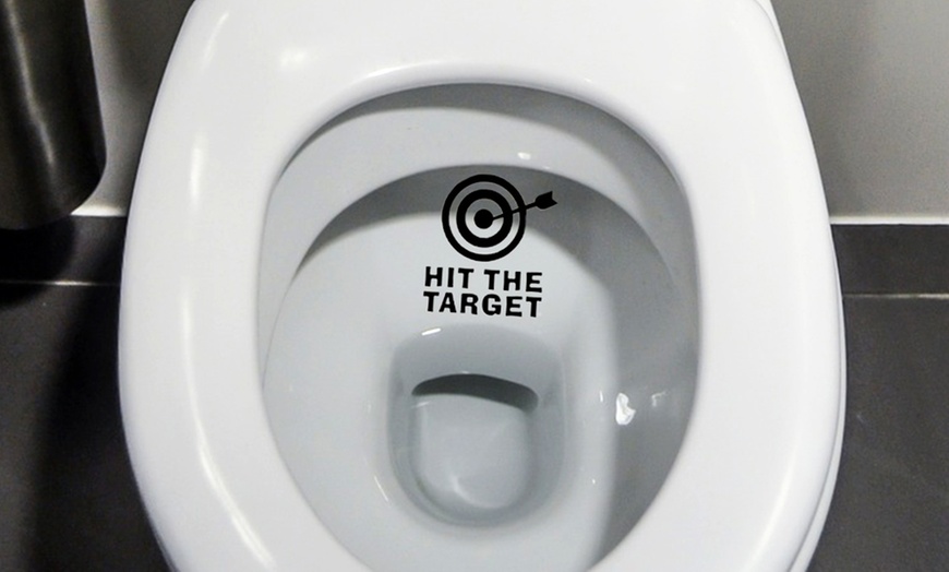 Image 3: Vinyl toiletstickers