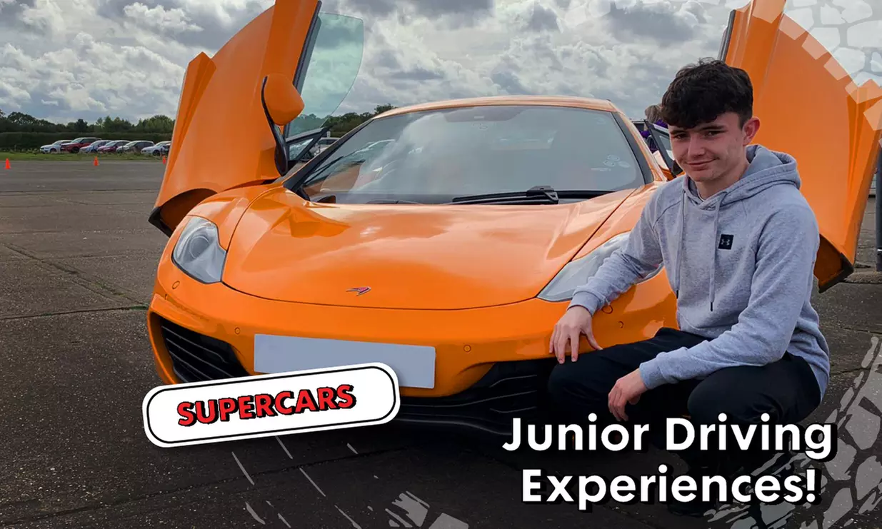 Junior Supercar Driving Experience at Drivers Dream Days