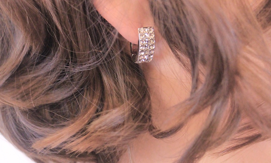 Image 3: Olena Clip Earrings