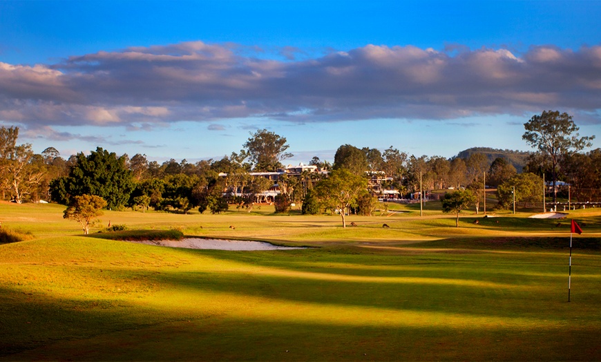 Image 4: Golf and Breakfast Buffet for Two