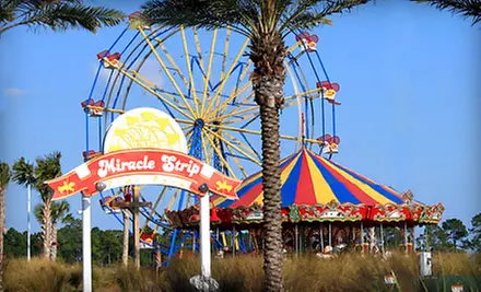 One-Day Unlimited Rides Passes for Two or Four People at Miracle Strip at Pier Park (Up to 56% Off) - Primary Image
