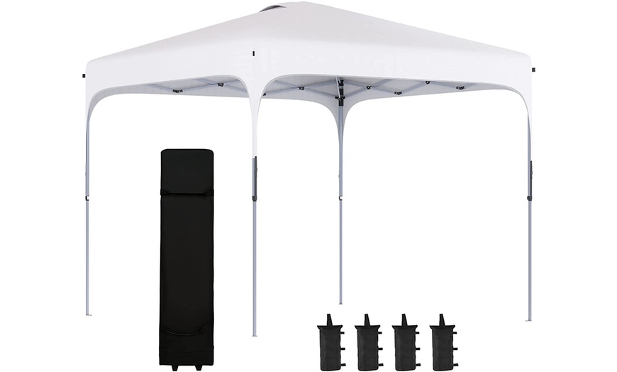 Image 32: Outsunny Portable Pop-Up Gazebo