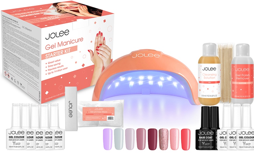 Image 1: Mylee Jolee LED Professional Gel Nail Kit