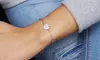 Marquise or Baguette Flower Cubic Zirconia Bracelet and Earrings Set by Elements of Love