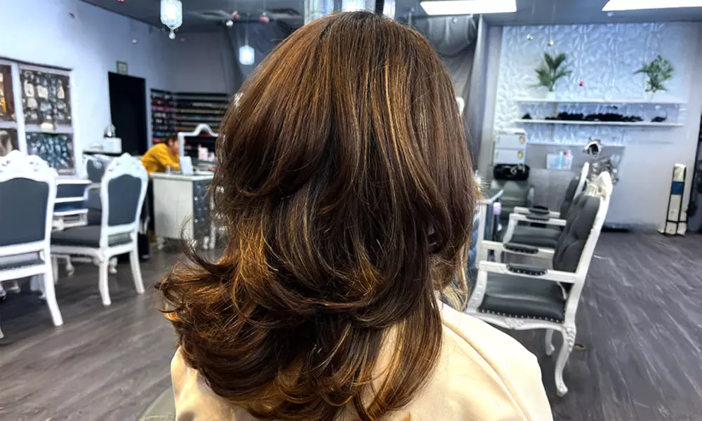 Experience Rockstar Beauty Lounge's diverse haircut and color packages with up to 30% off, for women, men, or kids. - Second Medium