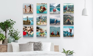 Personalised Photo Tiles from Photo Gifts