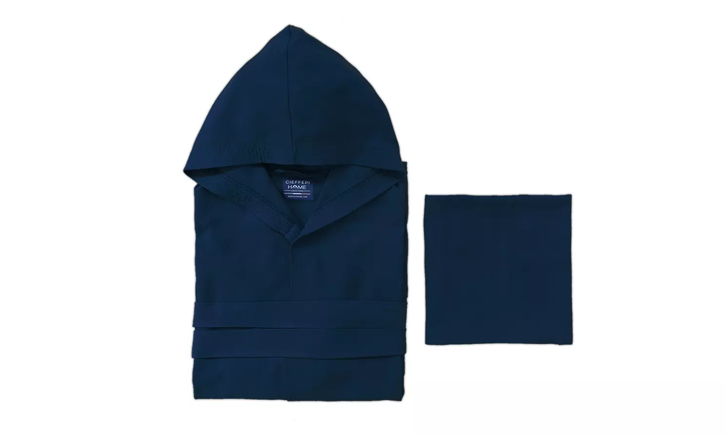 Set Accappatoio + telo in microfibra unisex