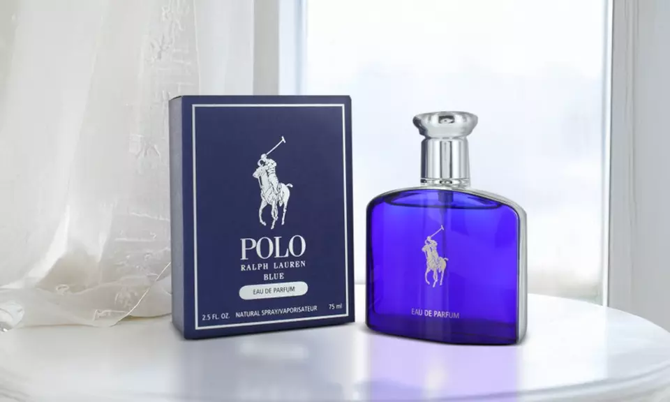 POLO BLUE by Ralph Lauren 2.5 OZ EAU DE PARFUM SPRAY NEW in Box for Men - Primary Image