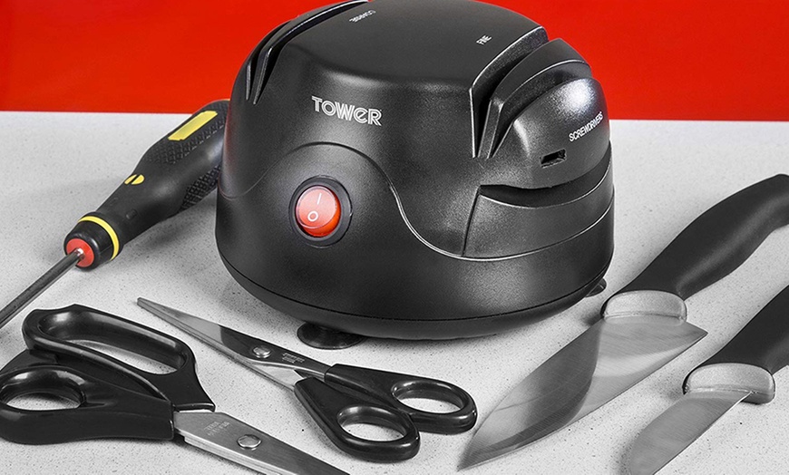 Image 1: Tower Electric Knife Sharpener