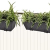 Image 1: Set 2 rotan balkon plantenbakken