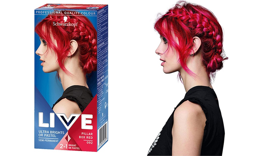 Image 40: 1 ou 2 boîtes de teinture cheveux "Live Intense Colour" de Schwarzkopf