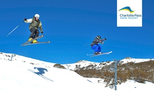 Snowy Mountains: Ski Lift Pass with Lunch