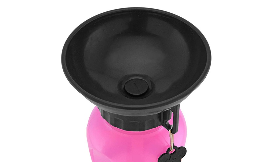 Image 9: 2-in-1 Pet Water Bottle and Bowl