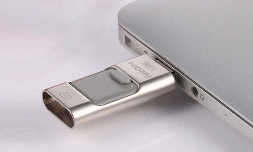 Image 4: 3-in-1 iFlash Drive Memory Stick