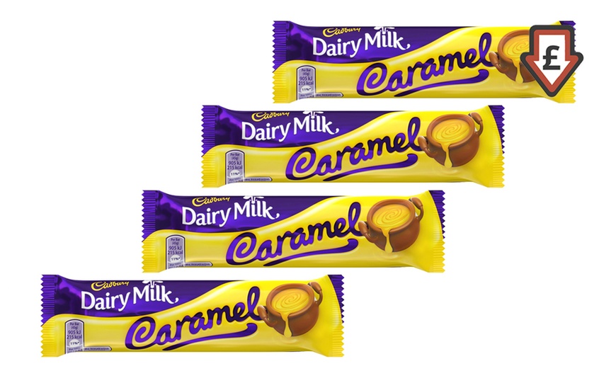 Image 1: 48 Cadbury Chocolate Caramel Bars