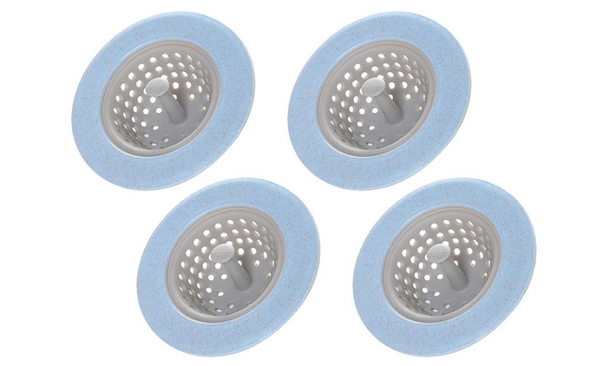 Image 7: Silicone Kitchen Sink Strainers