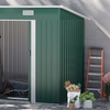 Image 1: Outsunny Outdoor Storage Shed 7ft x 4ft